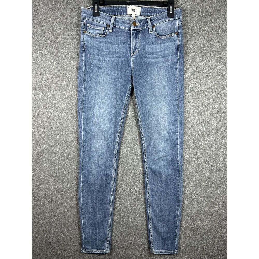PAIGE Verdugo Ankle Skinny Jeans Atlas Wash Size 29